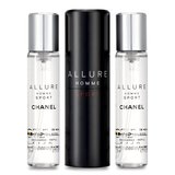 シャネル アリュール オム スポーツ オードゥ トワレット 3x20ml トラベルサイズ
